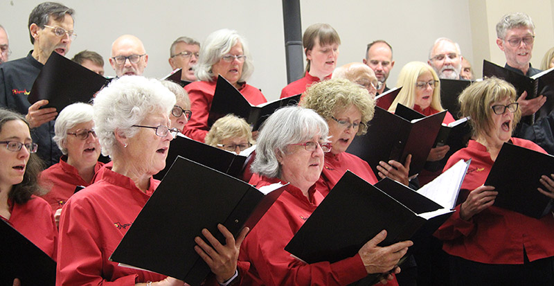 The Fishpond Choir in concert